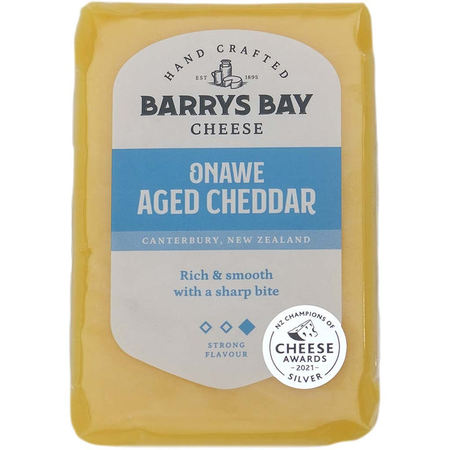 Onawe Aged Cheddar Barrys Bay Cheese